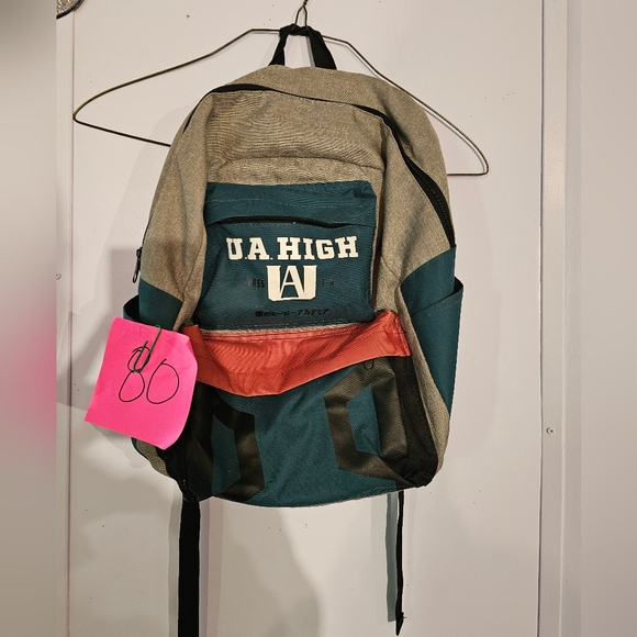 Bioworld Other - Bioworld Mha Deku Green Gray Back Pack